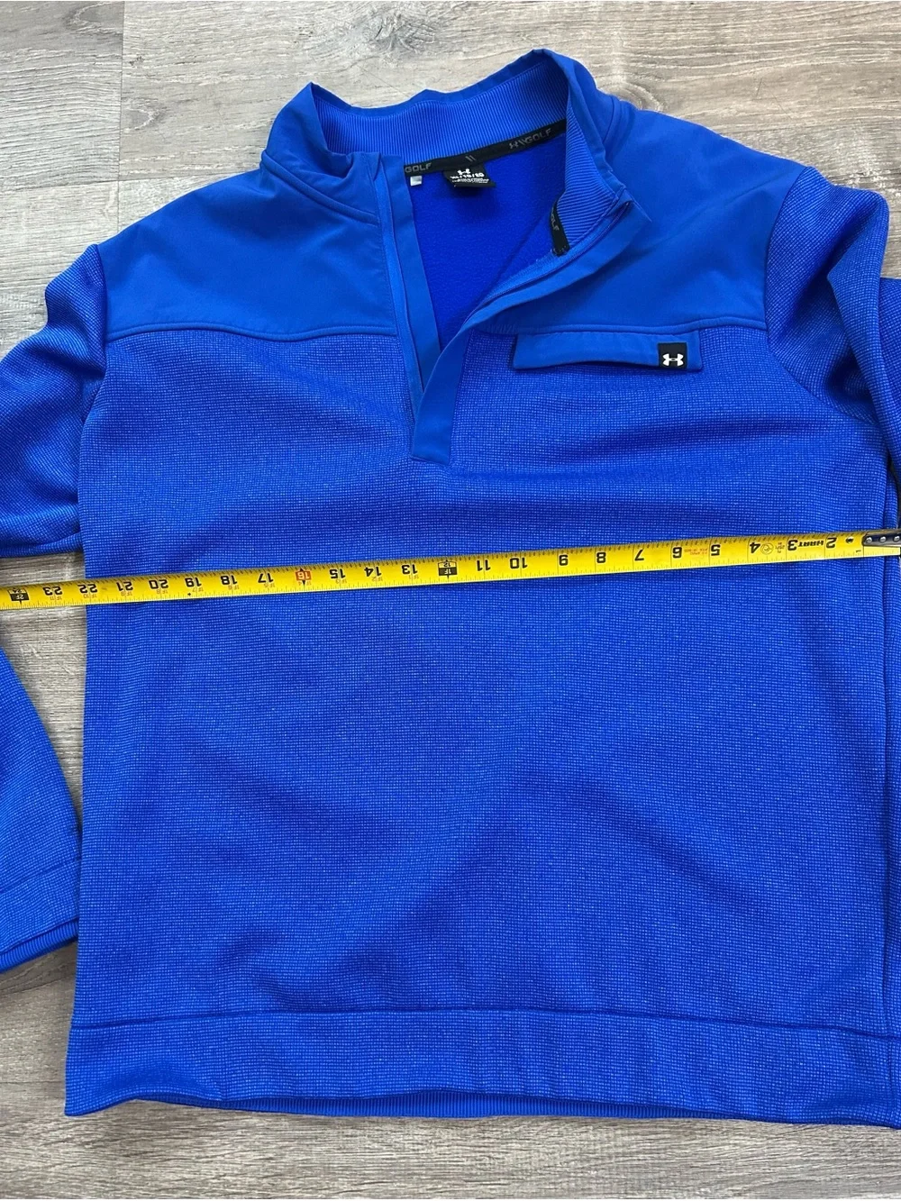 Under Armour Men’s Royal Blue Quarter-Zip Pullover